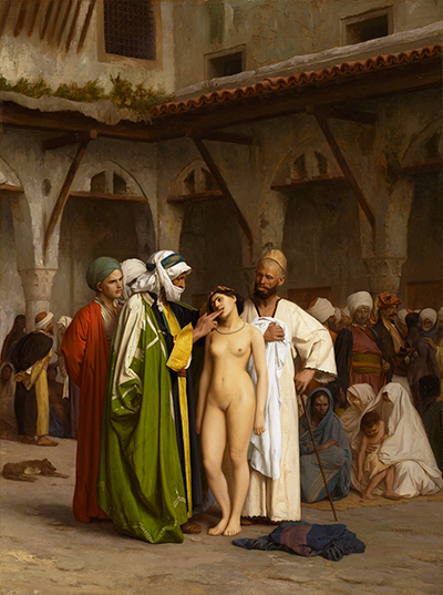 The Slave Market Jean-Leon Gerome